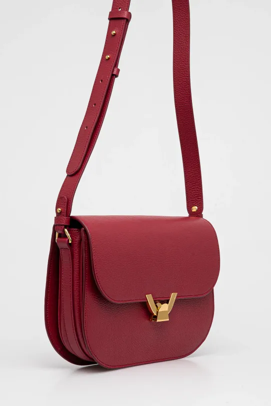 Coccinelle torebka COCCINELLEDEW QTF.15.01.01 czerwony SS25