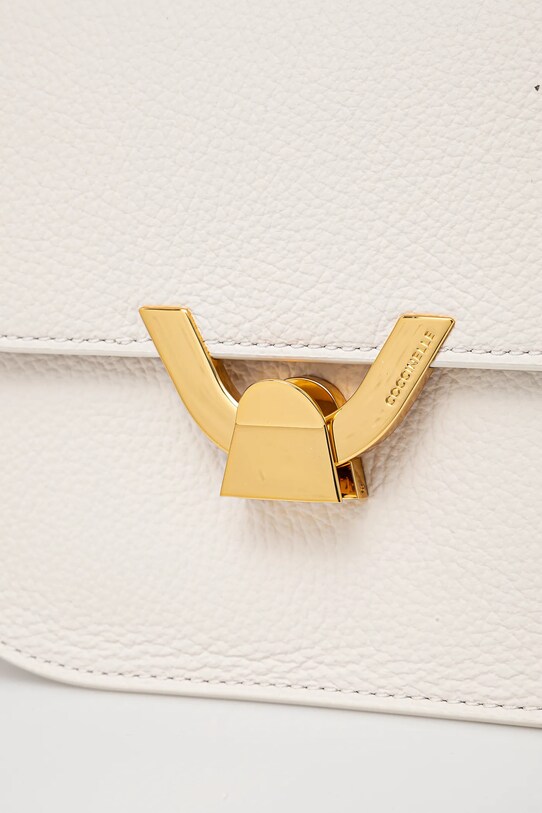 Шкіряна сумочка Coccinelle COCCINELLEDEW білий QTF.15.03.01