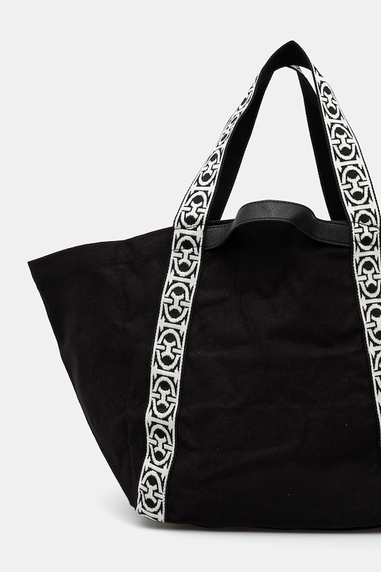 Kiegészítők Coccinelle pamut táska C-BOUNCE CANVAS SXG.11.01.01 fekete