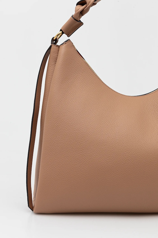 Doplňky Kabelka Coccinelle BOHEME GRANA DOUBLE M50.13.02.01 zelená