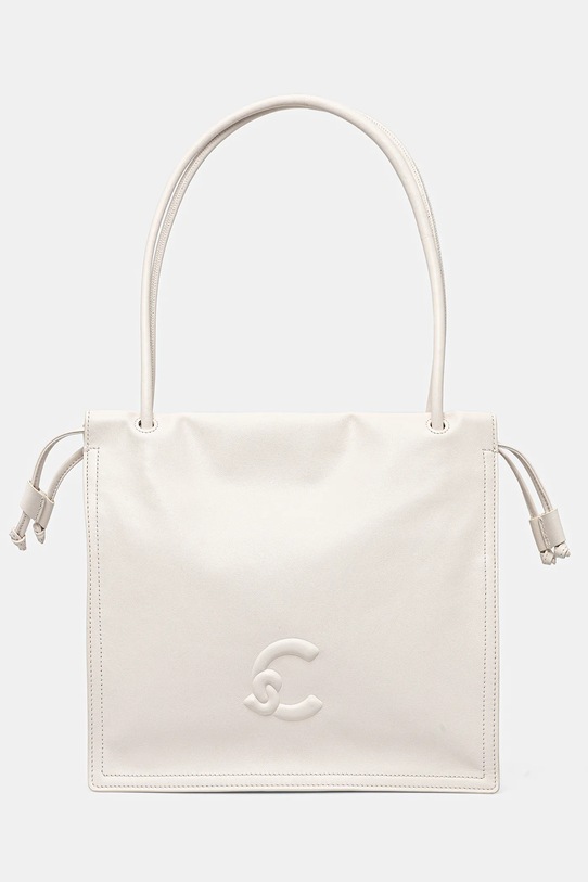 Kožna torba Coccinelle COCCINELLEDULSE bez uzorka bež SS5.11.02.01