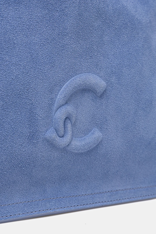 Coccinelle geantă de mână din piele întoarsă COCCINELLEDULSE SUEDE violet SS6.13.01.01