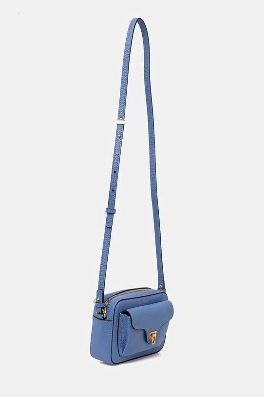 Coccinelle torebka skórzana COCCINELLE BEAT SOFT MF6.55.04.01 fioletowy SS25