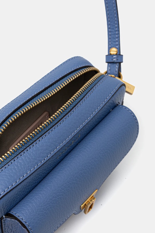 Coccinelle torebka skórzana COCCINELLE BEAT SOFT MF6.55.04.01 fioletowy