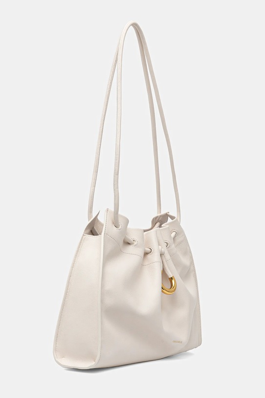 Шкіряна сумочка Coccinelle COCCINELLEISABELA SCA.13.01.01 бежевий SS25