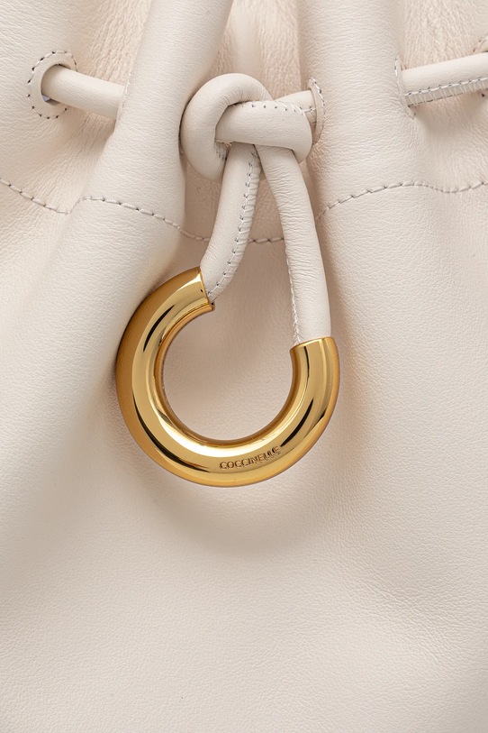 Шкіряна сумочка Coccinelle COCCINELLEISABELA бежевий SCA.13.01.01