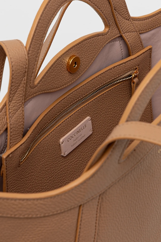 Coccinelle torebka skórzana COCCINELLEAMALIA S9P.11.01.01 zielony