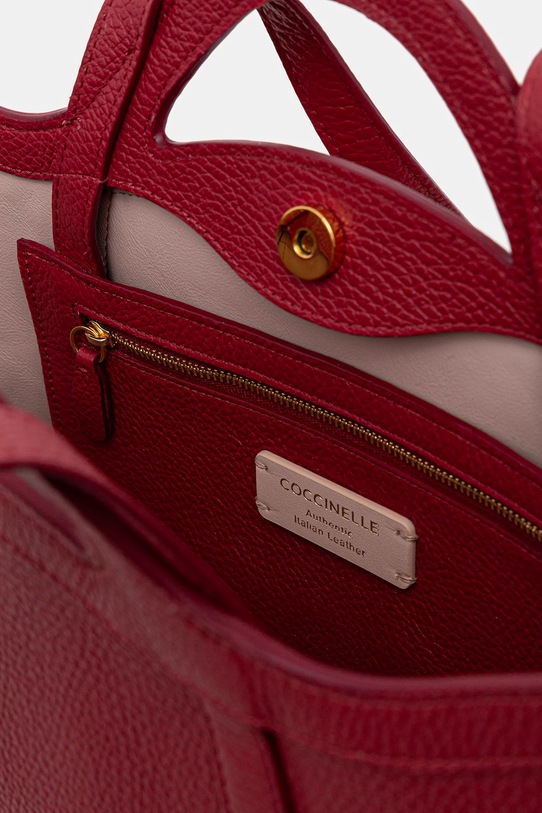 Coccinelle geantă de piele COCCINELLEAMALIA S9P.11.02.01 burgundia