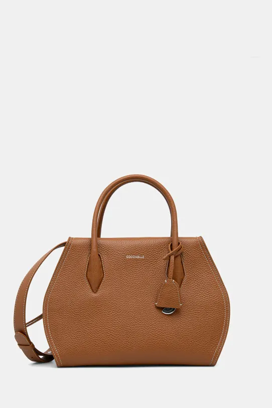 Coccinelle borsetta COCCINELLELORD pelle fiore marrone RBF.18.01.01