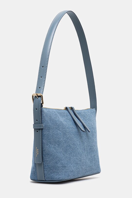 A.P.C. torebka Sac Vera Shoulder COHHU.F61974 niebieski SS25