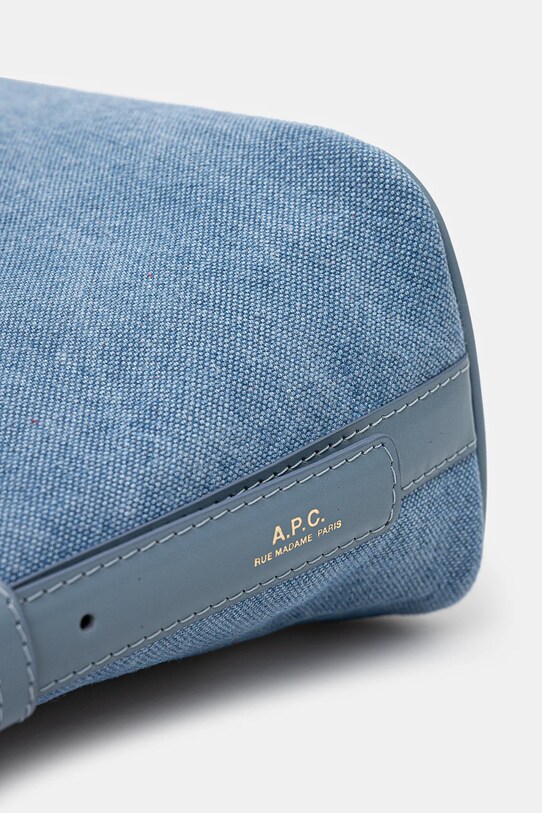 A.P.C. torebka Sac Vera Shoulder niebieski COHHU.F61974