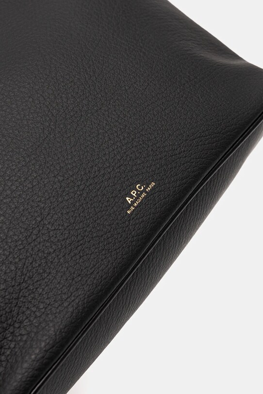 A.P.C. cotton handbag Sac Vera Shoulder black PXCBL.F61974