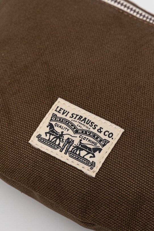 Bavlnená taška Levi's hnedá 002H1.0003