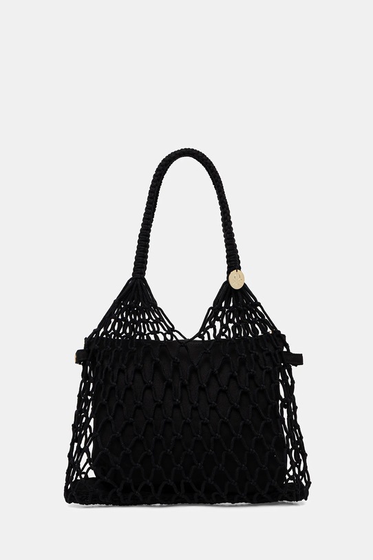 United Colors of Benetton torebka mieści A4 czarny 6QNR1Y01U