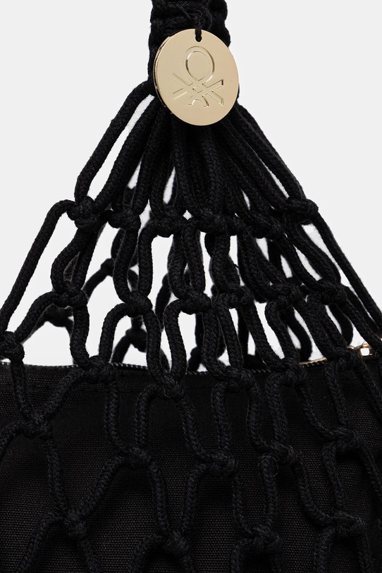 United Colors of Benetton torebka 6QNR1Y01U czarny