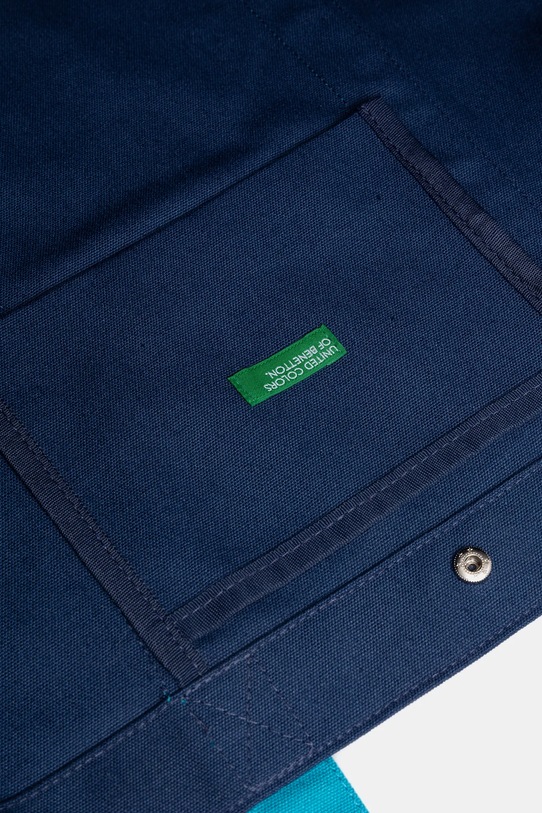 Kabelka United Colors of Benetton 6SWS1Y01V modrá