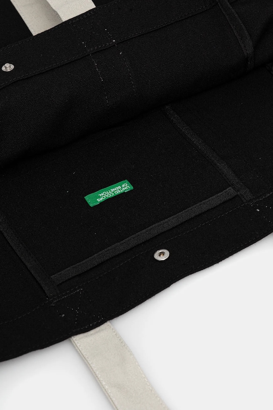 Kabelka United Colors of Benetton 6SWS1Y01V černá