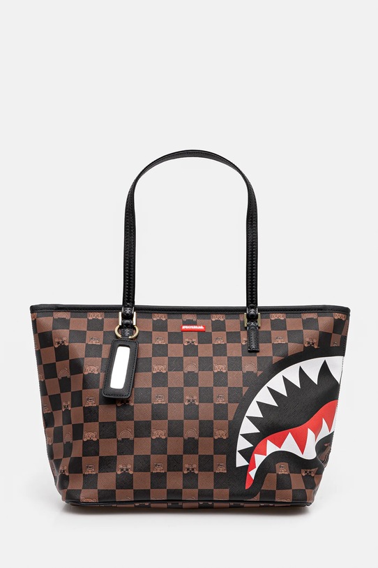 Kabelka Sprayground vzorovaný hnědá 910T7504NSZ