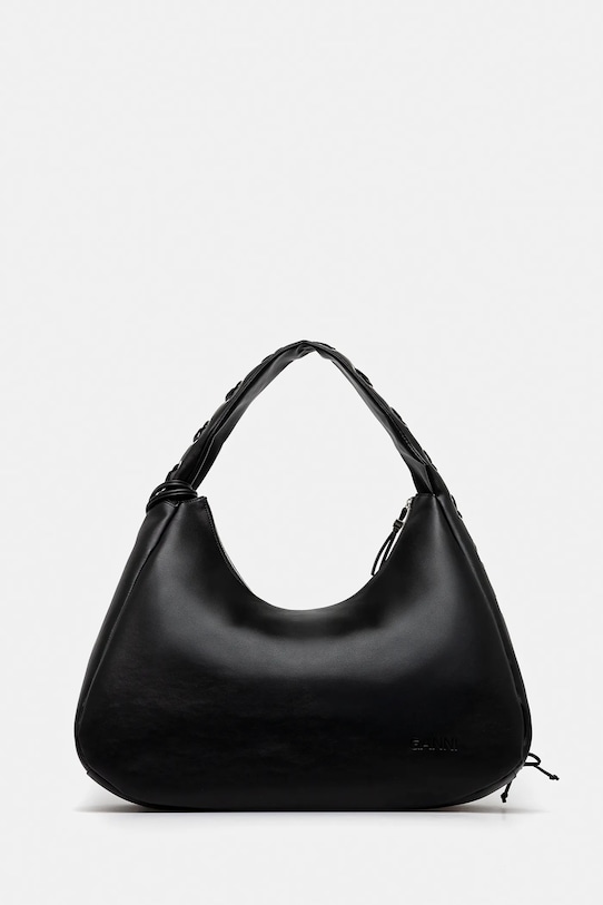 Accessori GANNI borsetta Hobo XXL A6639 nero