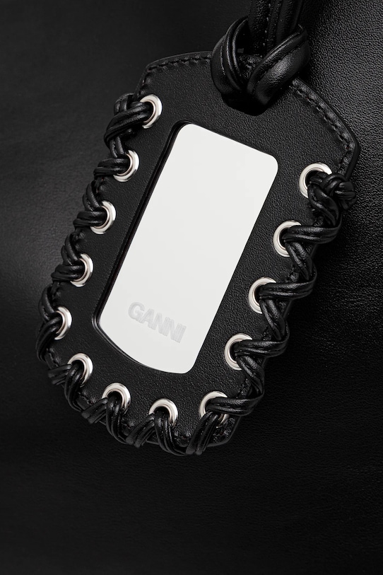 GANNI borsetta Hobo XXL nero A6639