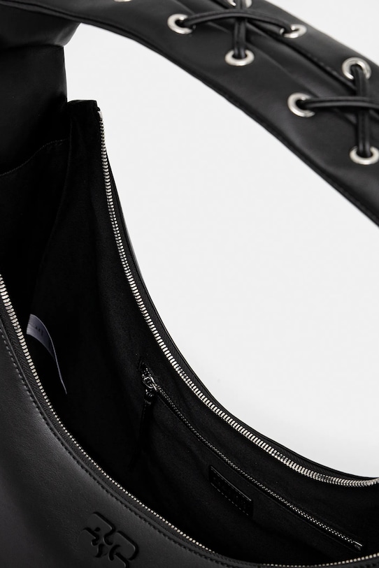 GANNI borsetta Hobo XXL A6639 nero