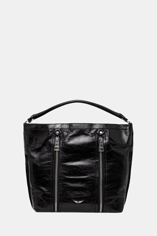 ZADIG&VOLTAIRE poșetă de piele incape in A4 negru LWBA03843.001