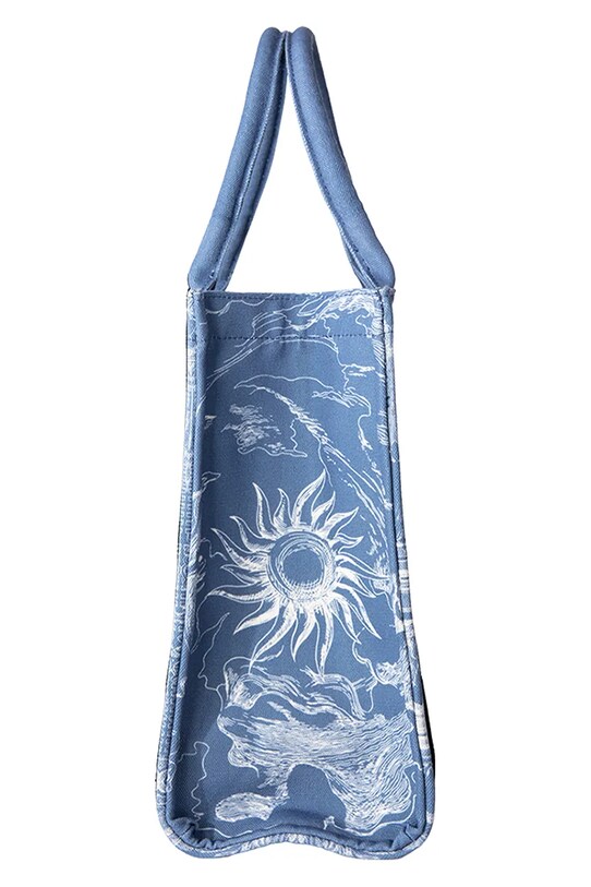 Dodaci Torba Lilou SHOP/MED/CANVAS/BLUE šarena