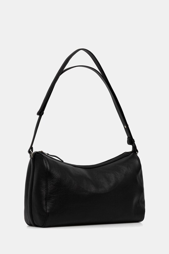 Шкіряна сумочка Filippa K 31595.FK чорний SS25
