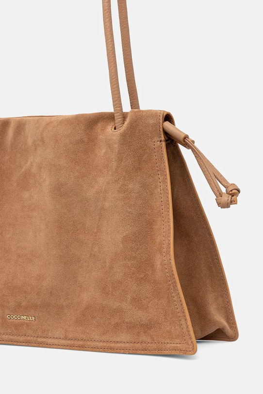Accesorii Coccinelle geantă de mana din piele întoarsă E1.SS6.13.01.01 maro