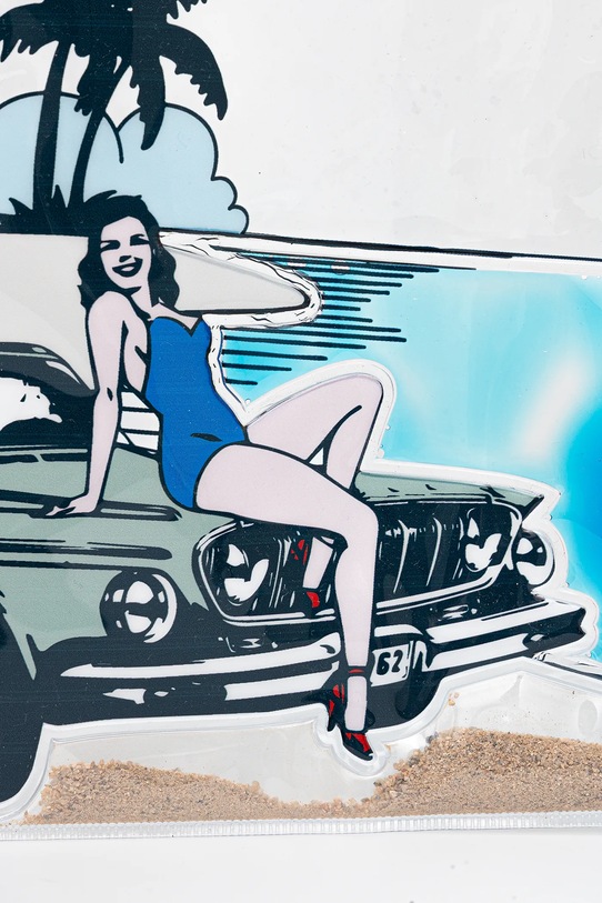 Fiorucci torebka Beach Print Pvc Tote transparentny U01FMABA276PT02MU01