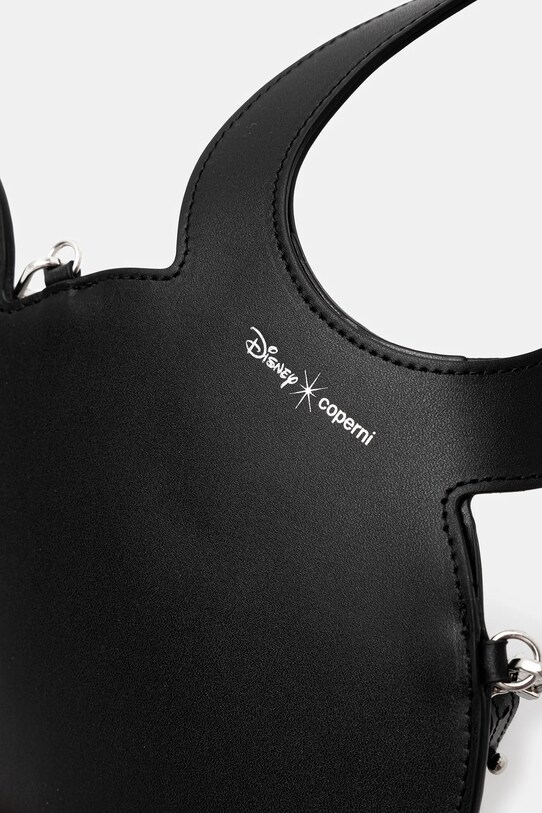 Кожаная сумочка Coperni x Disney Mickey Tote чёрный DBA102F6031