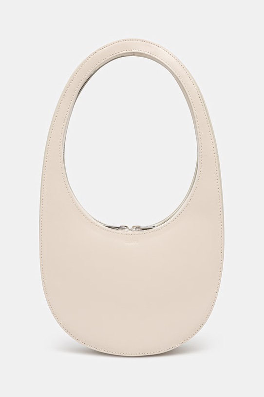 Coperni torebka skórzana Swipe skóra licowa beżowy COPBA01F6045