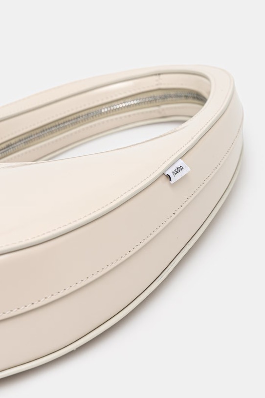 Coperni torebka skórzana Swipe beżowy COPBA01F6045