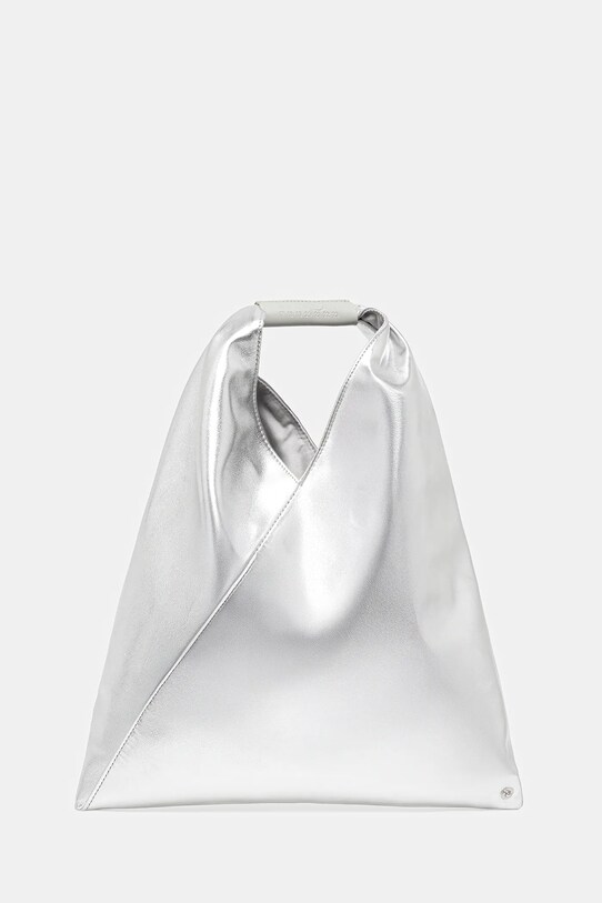 MM6 Maison Margiela torebka syntetyczny srebrny S54WD0043.P8496.T9002