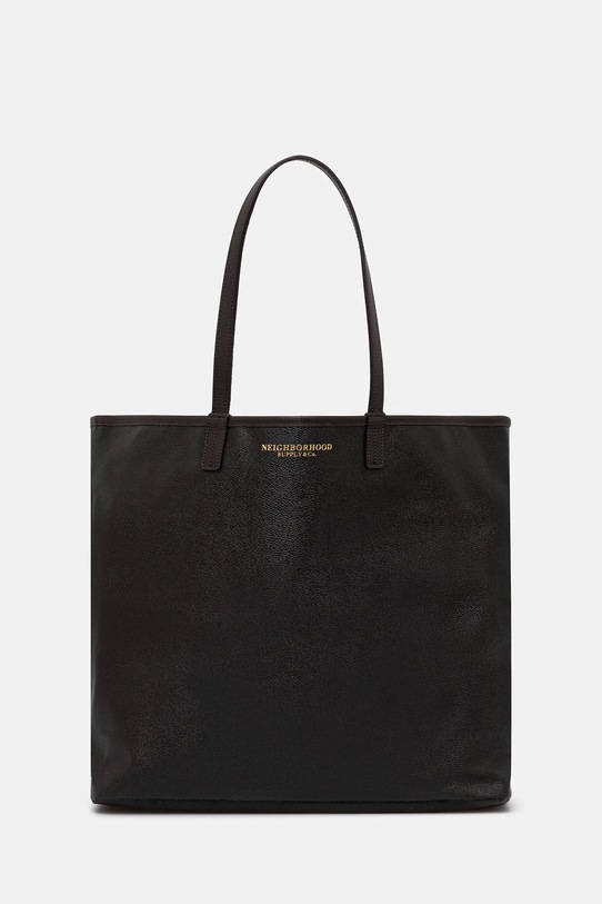 Сумочка NEIGHBORHOOD COATED TOTE гладкий коричневый 251TQNH.CG01