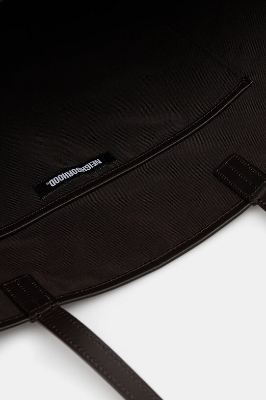 NEIGHBORHOOD poșetă COATED TOTE 251TQNH.CG01 maro