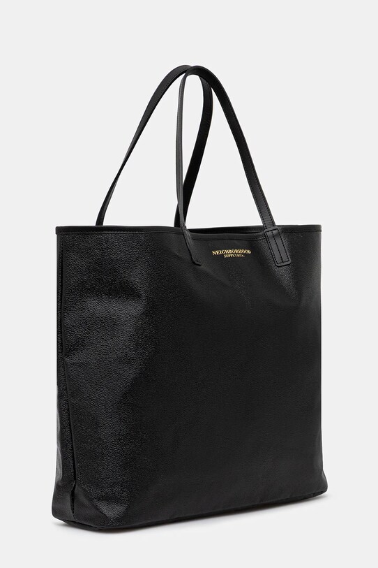 NEIGHBORHOOD torebka COATED TOTE 251TQNH.CG01 czarny SS25