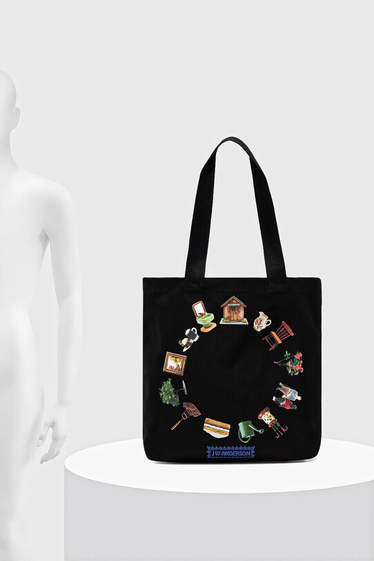 JW Anderson torebka bawełniana Canvas Tote HB0498.FA0440