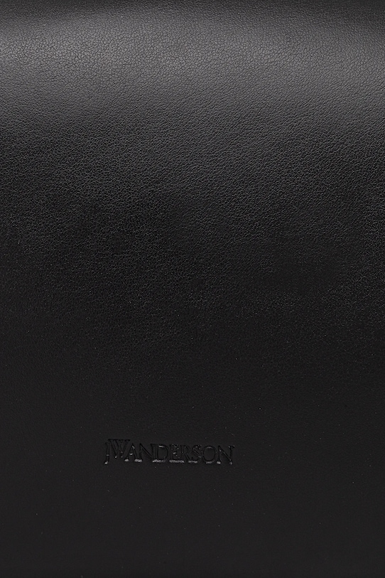 Шкіряна сумочка JW Anderson The Jwa Small Corner чорний HB0603.LA0351