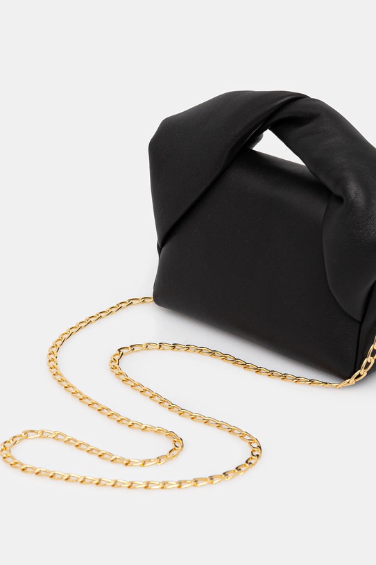 Αξεσουάρ Δερμάτινη τσάντα JW Anderson Small Twister HB0643.LA0088 μαύρο