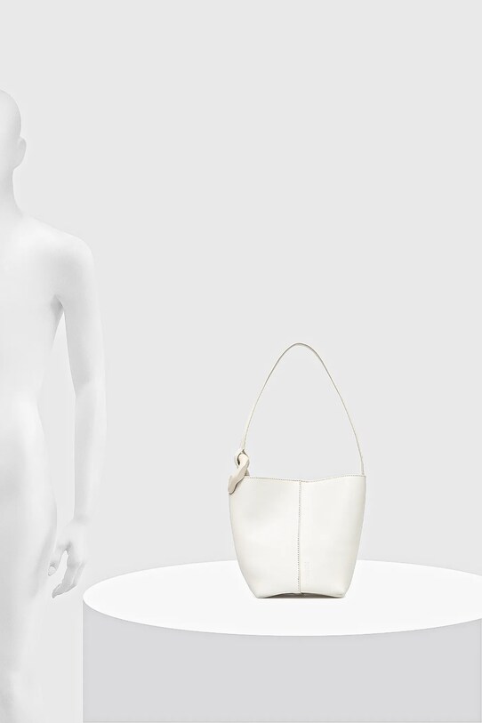 Kožená kabelka JW Anderson The Jwa Corner Small HB0706.LA0351