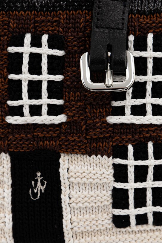 JW Anderson torebka House Mini Belt Tote brązowy HB0714.YN0426