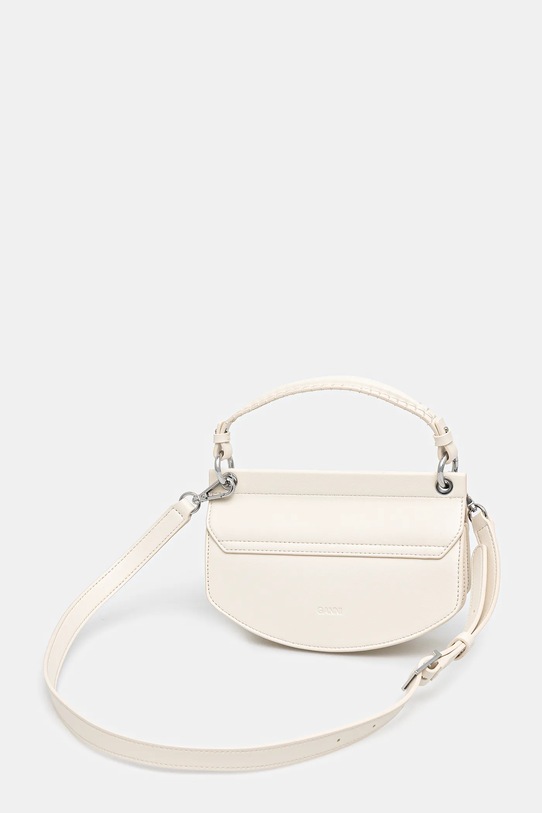 Аксессуары Сумочка GANNI Apo-G Bag Mini Top Handle A6521 бежевый