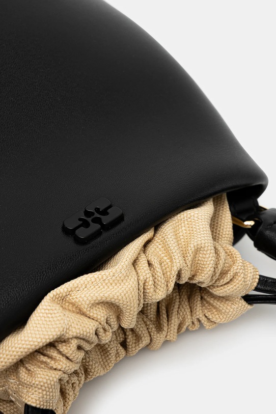 GANNI torebka Bou Bucket Bag czarny A5657