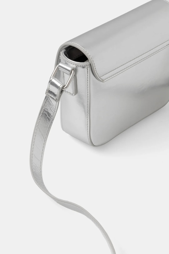 Dziewczynka Calvin Klein Jeans torebka dziecięca IU0IU00688.G.PPYA srebrny