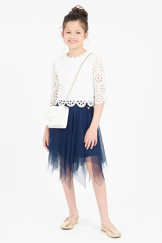 Guess torebka dziecięca aplikacja beżowy J5RZ24.WGVT0.PPYA