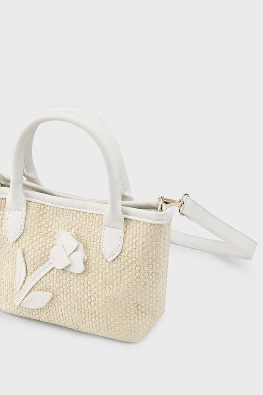 Dievča Detská kabelka Mayoral 10927.6A.Torebka.PPYA biela