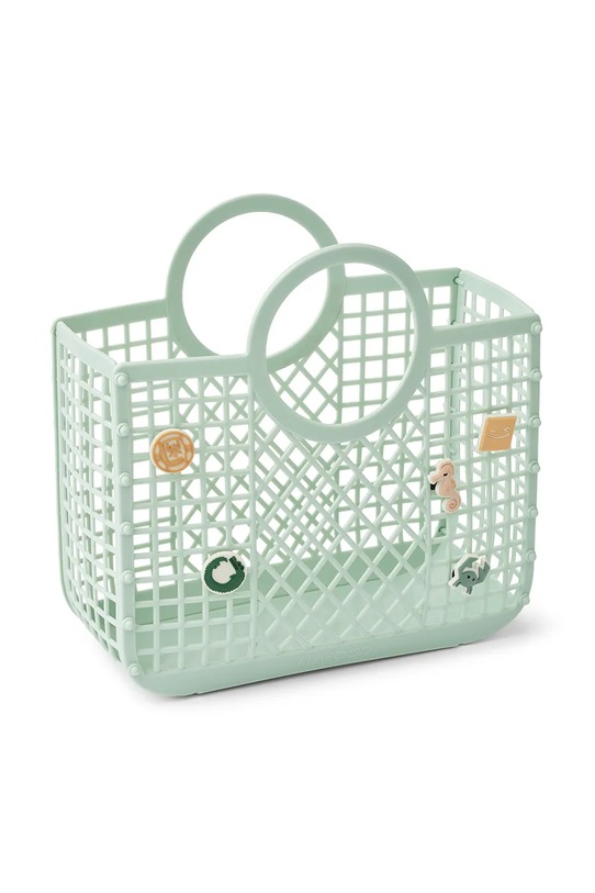Dětská kabelka Liewood Samantha Basket With Charms LW19904 zelená SS25