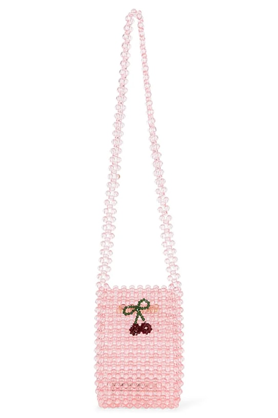 Παιδική τσάντα Konges Sløjd PERLA STRAP WALLET δεν χωράει Α4 ροζ KS102398