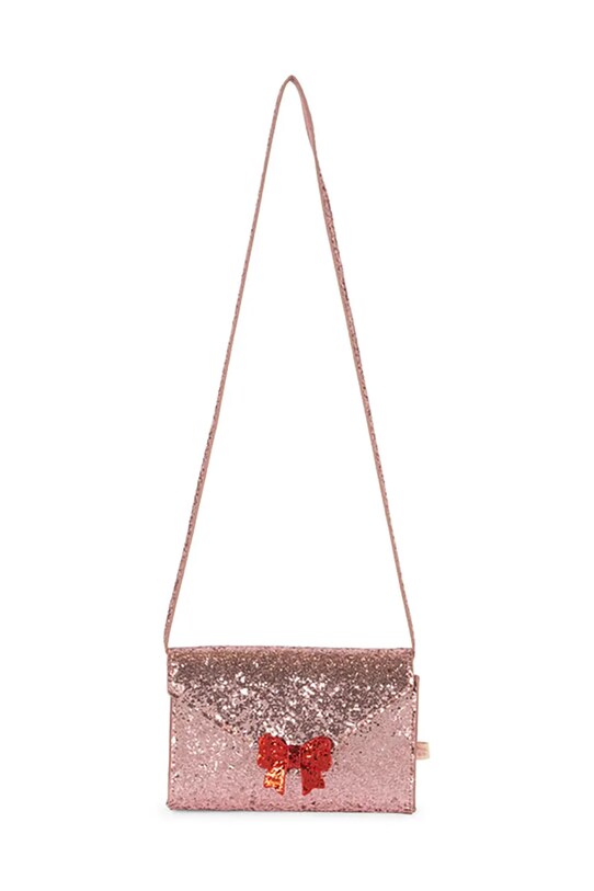 Παιδική τσάντα Konges Sløjd LOVE LETTER BAG δεν χωράει Α4 ροζ KS102405